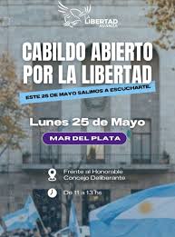Libertarios bonaerenses convocan a cabildos abiertos el 25 de Mayo